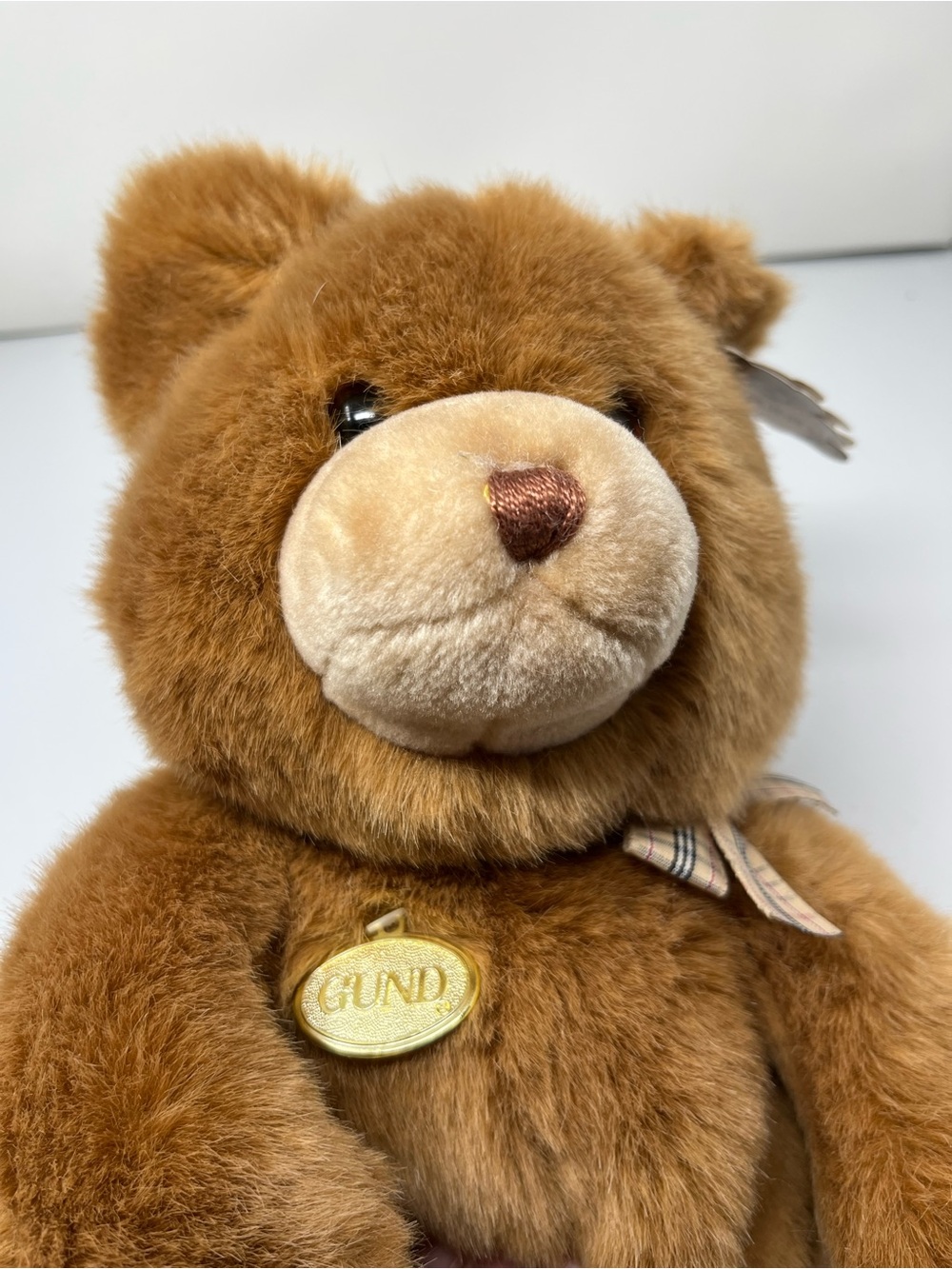 Vintage Gund Chester Teddy Bear #2165 Made in Korea Plush 16” Collector Bear - Picture 6 of 10
